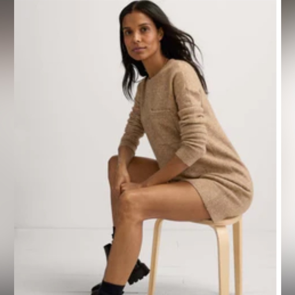 THE REESE LONGSLEEVE SWEATER DRESS / S
